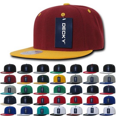 Decky Six Panel High Profile Two Tone Snapback