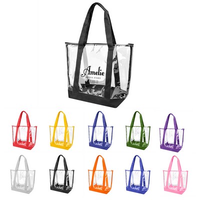 Clear Stadium Tote Bag