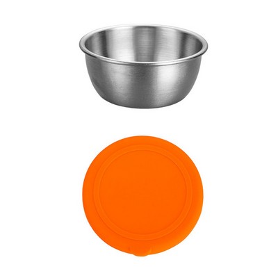 1.6oz Stainless Steel Condiment Cup Containers with Lids