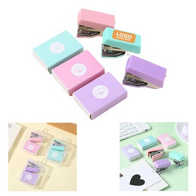 Mini Metal Stapler Set