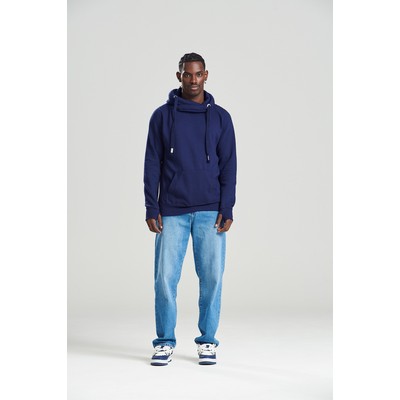 Cross Neck Hoodie