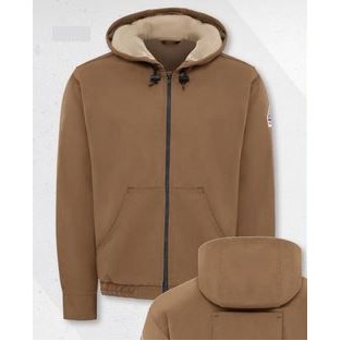 Brown Duck Hooded Jacket