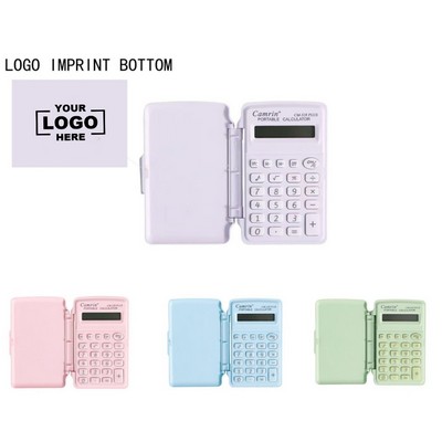 Mini Flip Calculator Cover Compact Protective Design