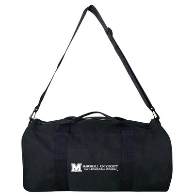 Polyester Roll Bag with Front Pocket - 18"x10"x10"