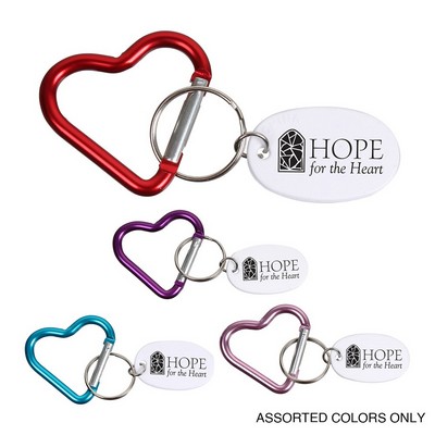 Heart Carabiner K/c