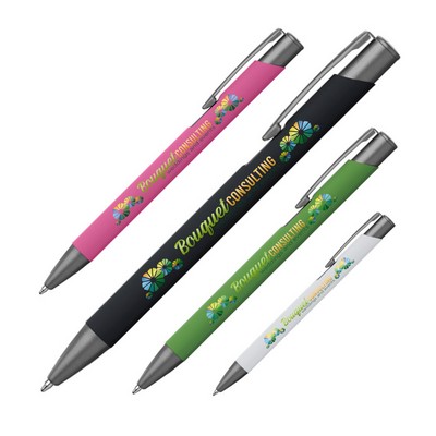 Atherton Softy Metal Pen (Full Color Imprint)