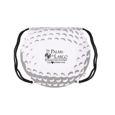 Golf Ball Drawstring Bag