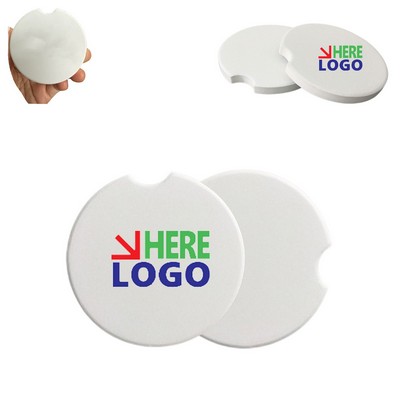 MOQ 100pcs Absorbent Car Coaster