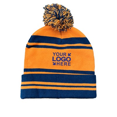 MOQ50Pcs Completely Custom Knitted Beanie with Cuff