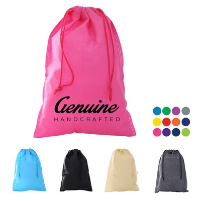 Non-Woven Drawstring Storage Pouch