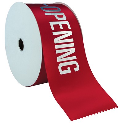 100 Yard Custom Printed Ribbon Roll (4")