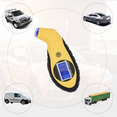 Digital Tire Pressure Gauge High-Precision with Backlight Display