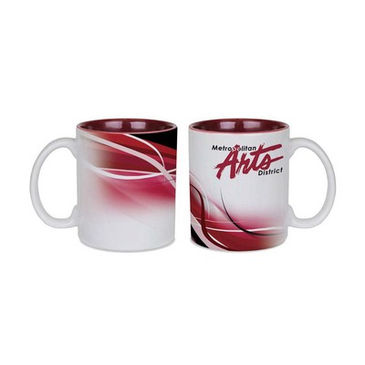11 Oz. Ceramic Two Tone Mug