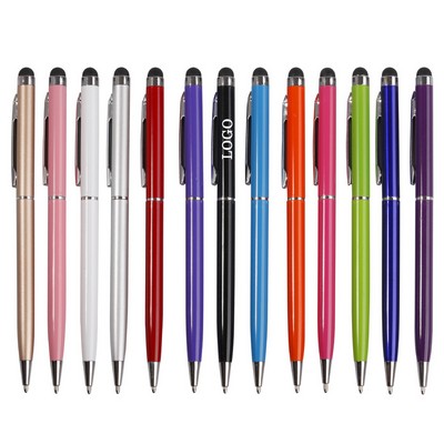 2 in 1 Capacitive Stylus Pen