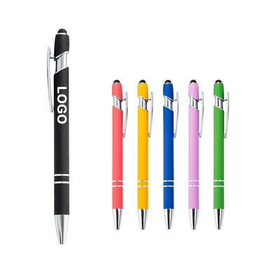 Touch Screen Aluminum Barreled Ballpoint Pen