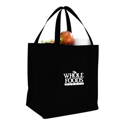 Non Woven Grocery Tote - 12 1/2"x13 1/2"x8 1/2"