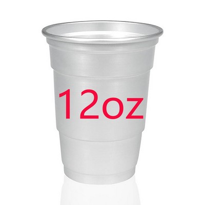12 Oz. Custom Aluminum Reusable Stadium Party Beer Cup