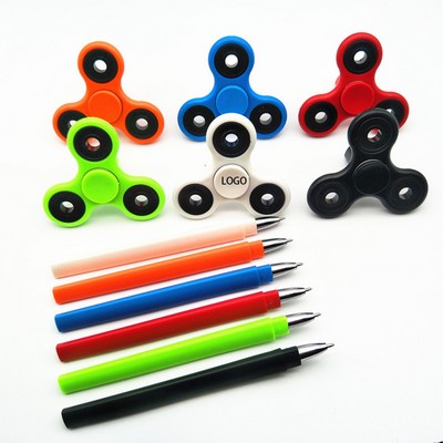 Spinning Top Triangle Ballpoint Pen