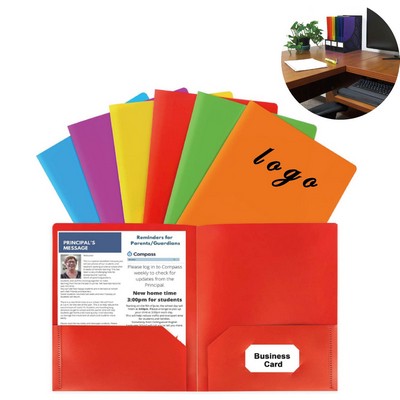 Two-Pocket Presentation Folder