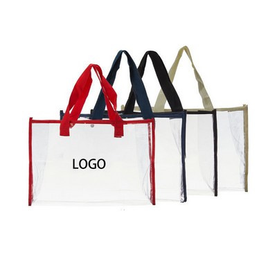 Clear Pvc Tote Bag