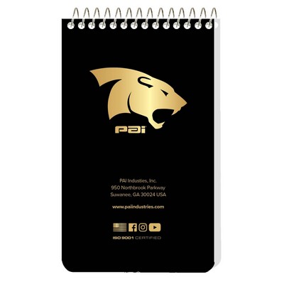 Imprinted Sheet Notebooks w/4 Color Process (2 7/8"x4¾")
