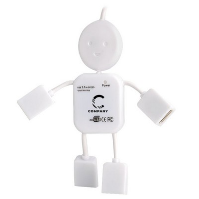 Human Shape 4 Port USB Hub