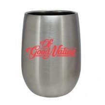 9 Oz. Stainless Steel Stemless Wine Tumbler