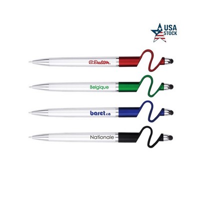 Phone Stand Pen With Stylus