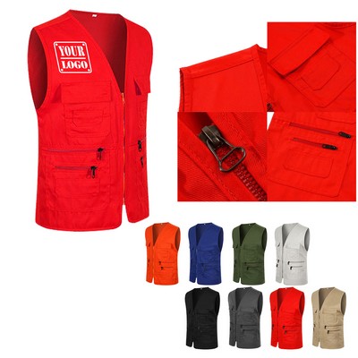 Unisex Work Utility Vest