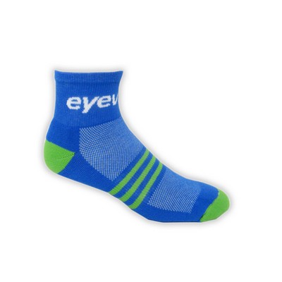 Made in the USA High Performance Cotton Quarter Sock
