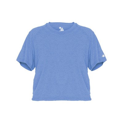 Tri-Blend Ladies' Crop Tee