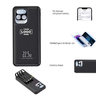 Mobile Battery with a 2000mAh Storage Capacity