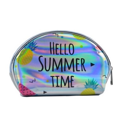Waterproof Holographic PVC Makeup Cosmetic Bag