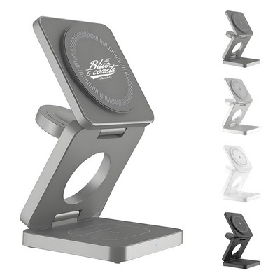 3-in-1 Magnetic Wireless Charger