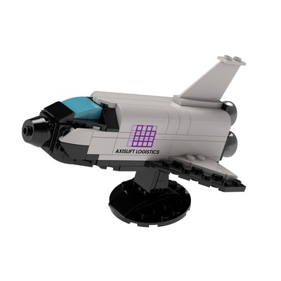 To The Moon Space Ship Toy Brick Kit