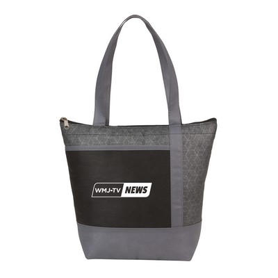 Chrome 9-Can Non-Woven Insulated Cooler Lunch Bag