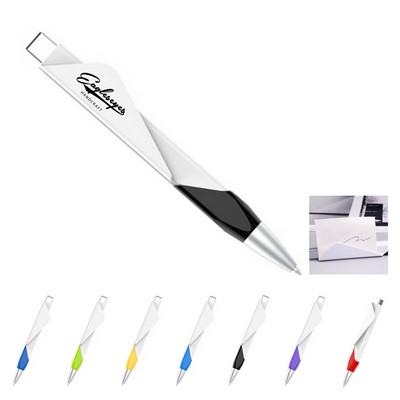 Ballpoint Pen with Card Holder