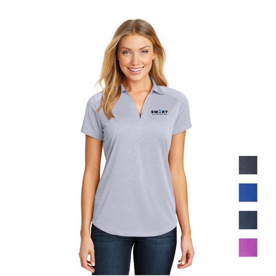 Port Authority® Women's Digi Heather Performance Polo