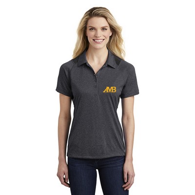 Sport-Tek® Women's Heather Colorblock Contender™ Polo