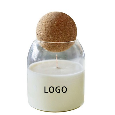 Scented Candle W/ Cork Stopper