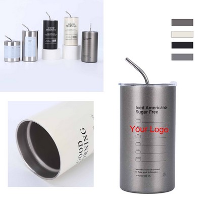 20 Oz. Stainless Steel Americano Coffee Tumbler