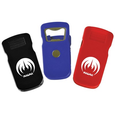 Clip w/Magnet & Bottle Opener