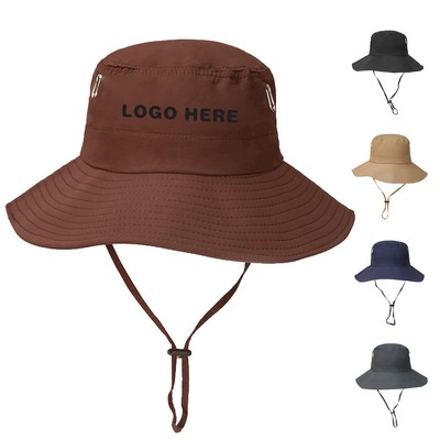 Wide Brim Sun Protection Mountaineering Fisherman Hat