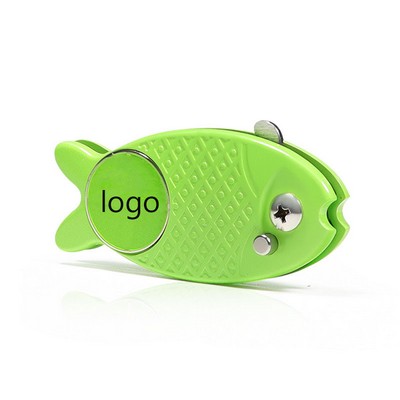 Foldable Zinc Alloy Divot Repair Tool