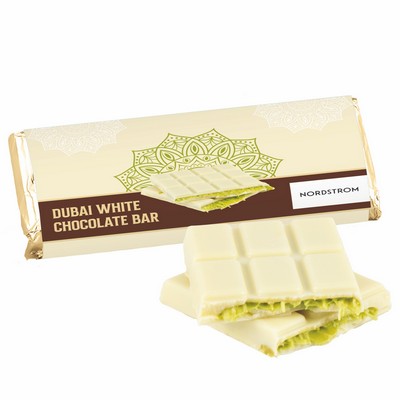 Dubai Chocolate Bar - 1 oz. Belgian White Chocolate