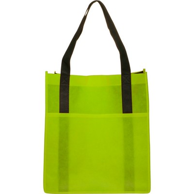 Non-Woven Shoppers Pocket Tote Bags