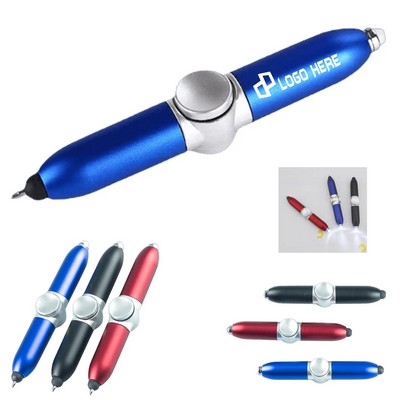 Fidget Spinner Led Light Stylus Pen