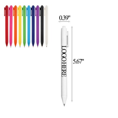 Large Capacity Push Action Neutral Pen