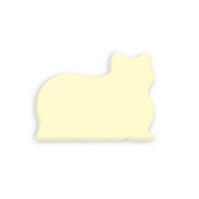 Cat Shaped Post-it® Notes - 50 Sheets