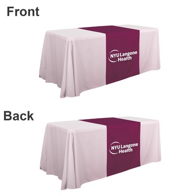 6 Ft Full Color Table Runner Rectangle Table Cloth